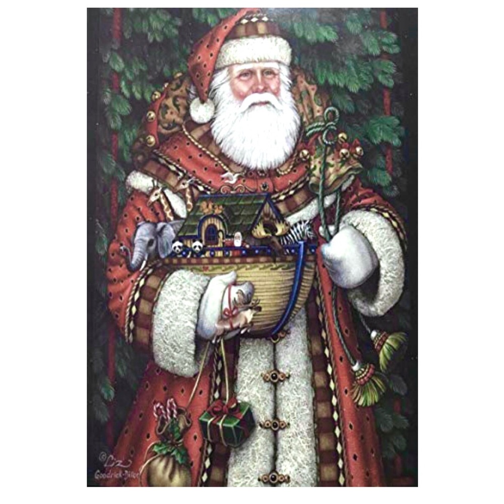 One Noah’s Ark St Nick Christmas Card & Envelope